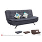 Multi-Functional Sofa Bed with Stylish Fabric Upholstery Grandeur Furnishings