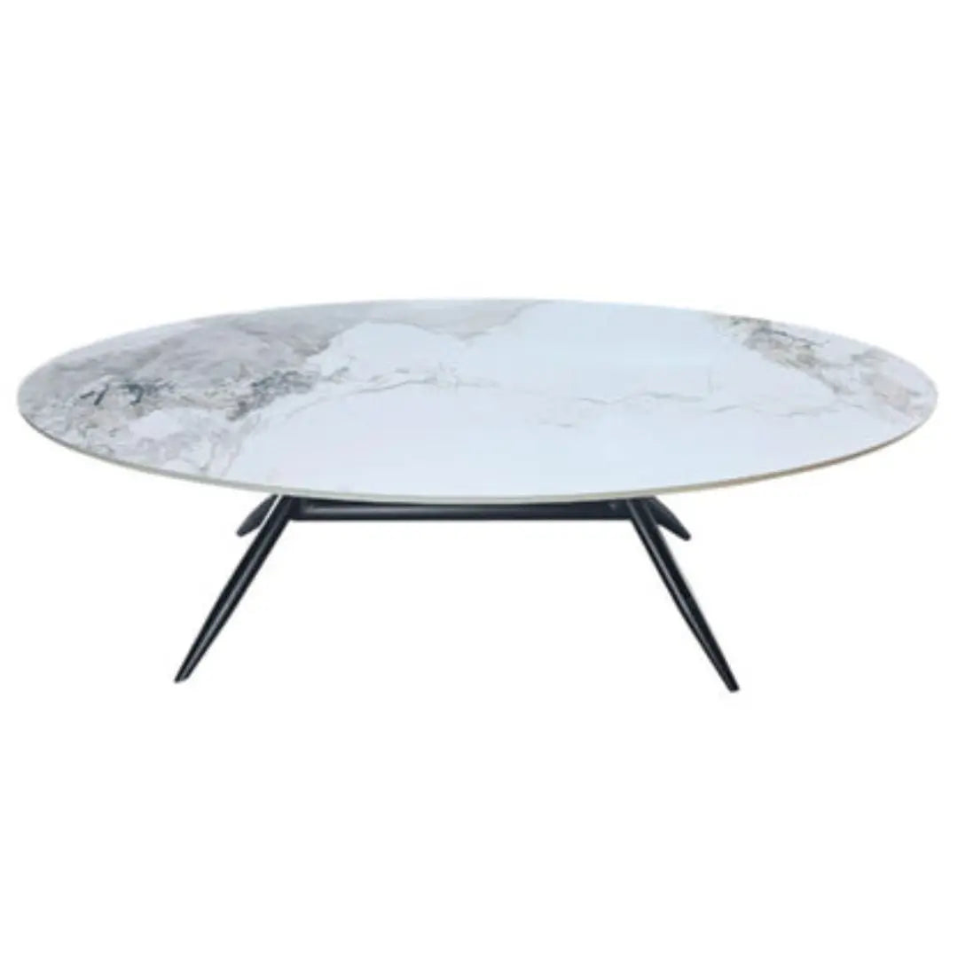 Elegant Sintered Stone Coffee Table Grandeur Furnishings