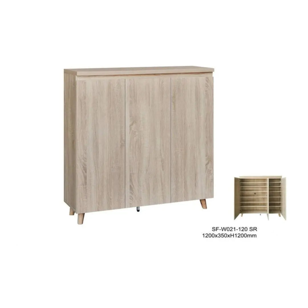 Stylish and Space-Saving Shoe Cabinet in Various Sizes Grandeur Furnishings