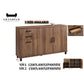 Versatile Side Cabinet - 3 Models Available in Stylish Wood Finish Grandeur Furnishings