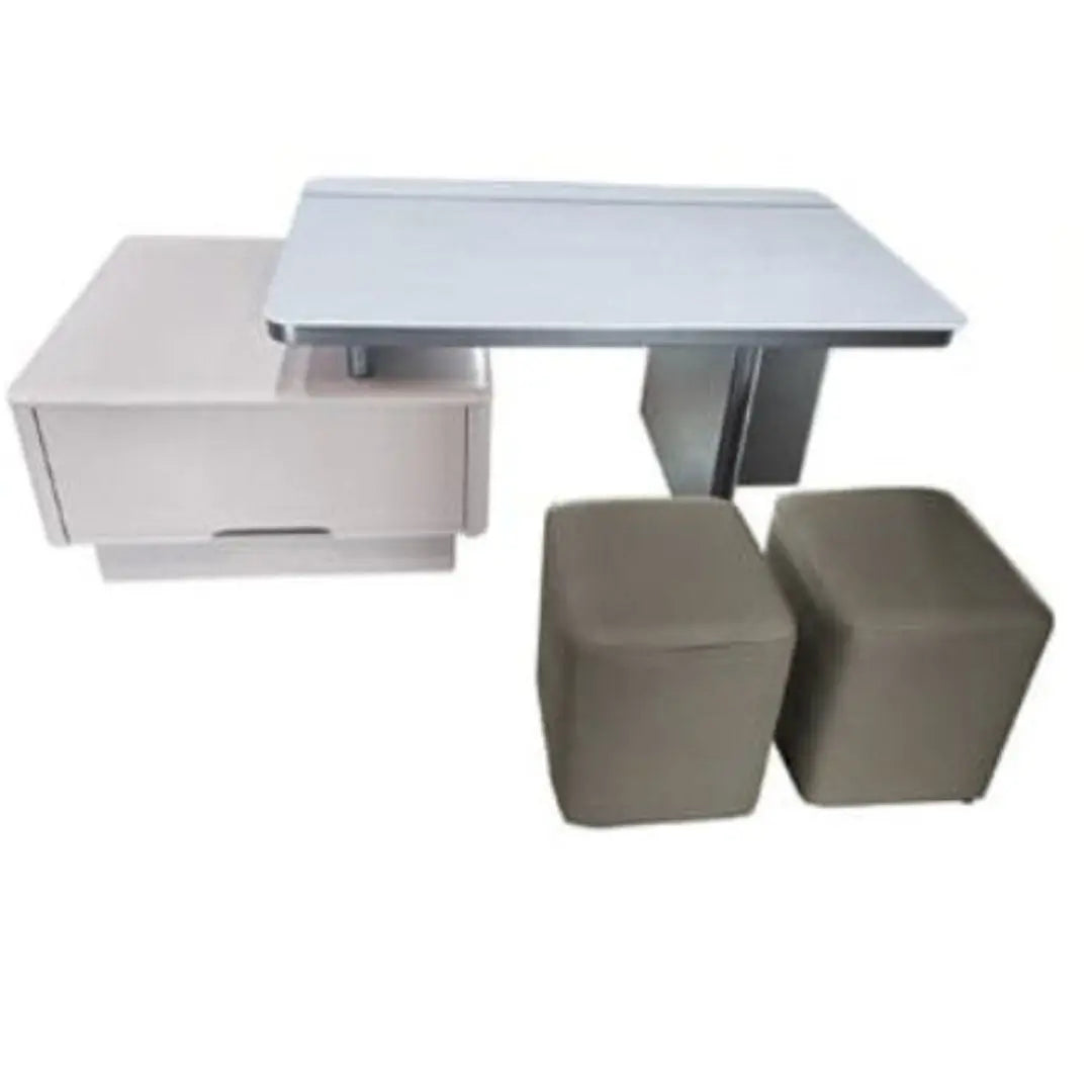 Extendable TV Console & Coffee Table Set Grandeur Furnishings
