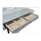 Elegant Vanity Table with LED Mirror and Sintered Stone Top Modern Dressing Table Grandeur Furnishings