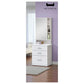 Elegant Dressing Table with Vanity Mirror and Make Up Storage Shelves Grandeur Furnishings