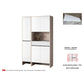 Sleek and Spacious Shoe Storage Cabinet - Perfect for Any Interior Design Grandeur Furnishings