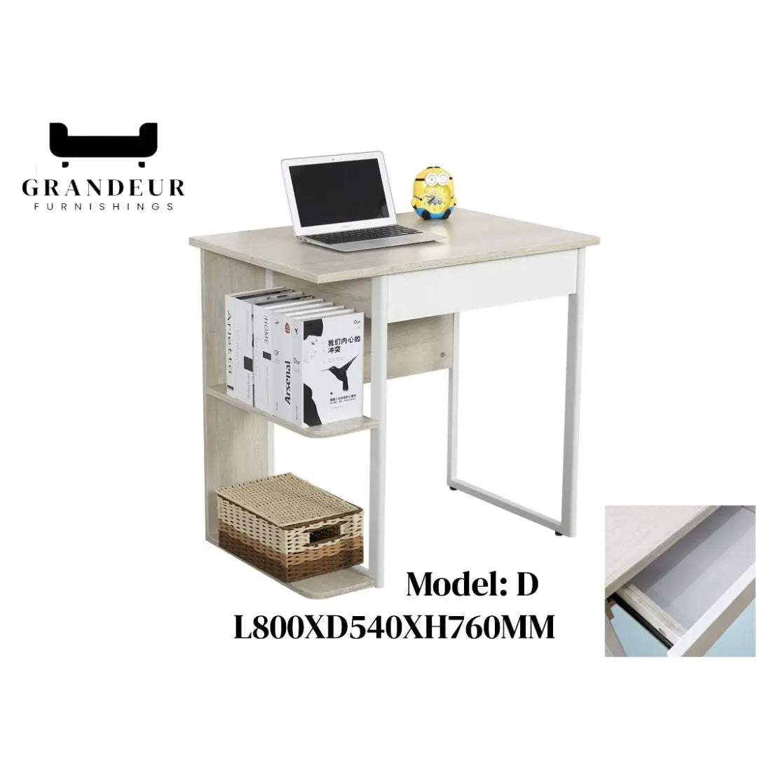 Compact and Stylish Study Table for Home Office Use  Multiple Designs & Sizes Grandeur Furnishings
