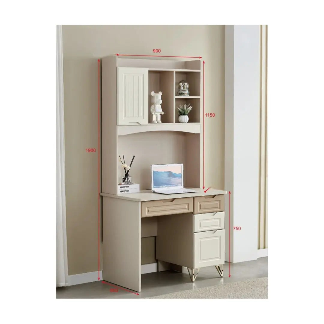 Study Table with Scratch-Resistant Finish Laptop Desk Available in 3 Sizes Grandeur Furnishings