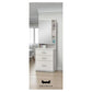 Elegant Dressing Table with Vanity Mirror and Make Up Storage Shelves Grandeur Furnishings