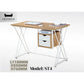 Modern Home Office Desk Study Table with Storage / Keyboard Tray - Multiple Models Available Grandeur Furnishings