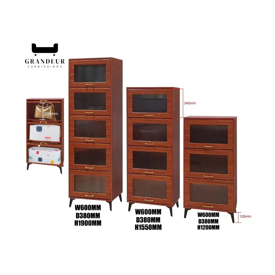 Chest of Drawers - Stylish Storage in 3 Sizes & Colours Grandeur Furnishings