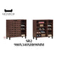 Modern Wooden Shoe Cabinet – Stylish and Spacious Storage Shoe Rack (6 Sizes) Grandeur Furnishings