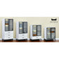 Elegant Glass Side Cabinet – Available in Four Sizes Grandeur Furnishings