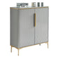 Elegant and Stylish Shoe Cabinet with Sintered Stone Top | Available in 2 Sizes and Colour Grandeur Furnishings