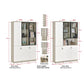 Modern Modular Book Cabinet & Office Storage Bookcase | Lockable Doors & Adjustable Shelves Grandeur Furnishings