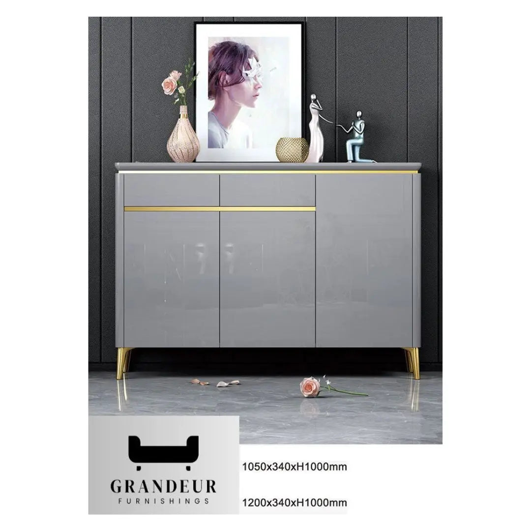 Modern Shoe Cabinet with Spacious Storage – Available in 5 Sizes & 2 Colours Grandeur Furnishings