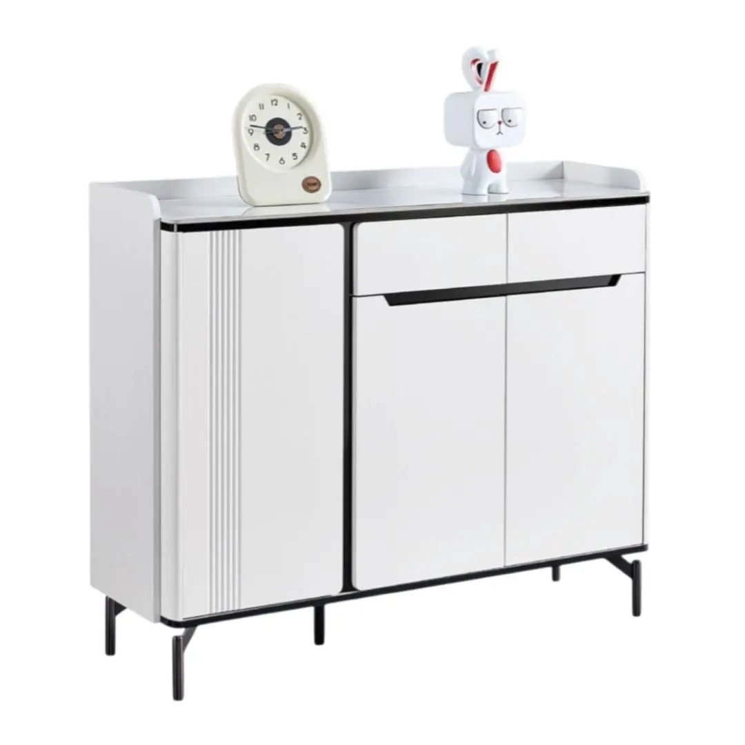 Modern Shoe Cabinet with Storage Grandeur Furnishings