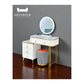 Vanity Table with LED Mirror & Sintered Stone Top Dressing Table 3 Colours Grandeur Furnishings
