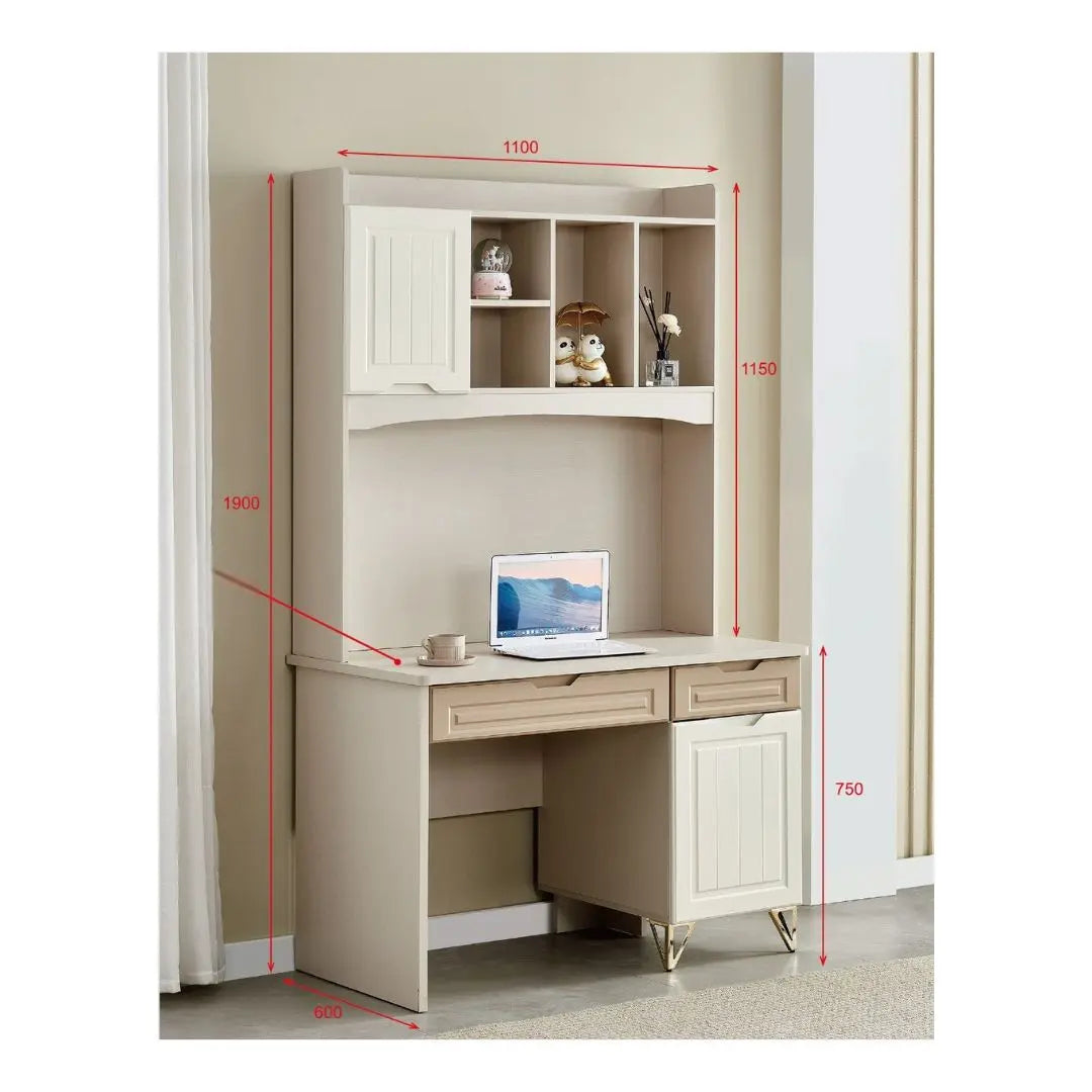 Study Table with Scratch-Resistant Finish Laptop Desk Available in 3 Sizes Grandeur Furnishings