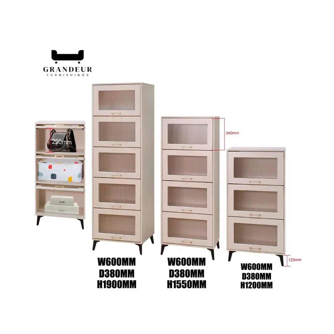Chest of Drawers - Stylish Storage in 3 Sizes & Colours Grandeur Furnishings
