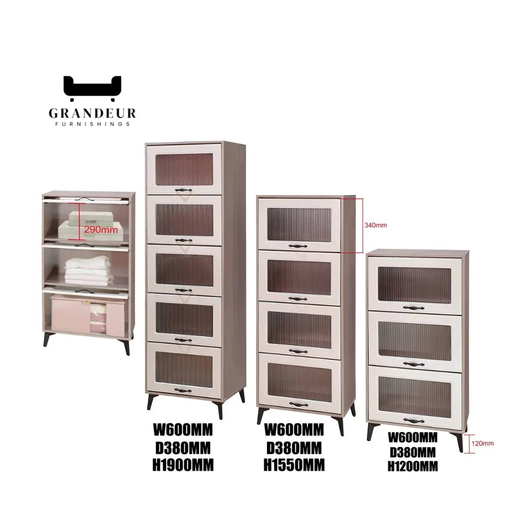 Chest of Drawers - Stylish Storage in 3 Sizes & Colours Grandeur Furnishings
