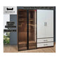 Premium Wardrobe Collection with LED Lights Grandeur Furnishings