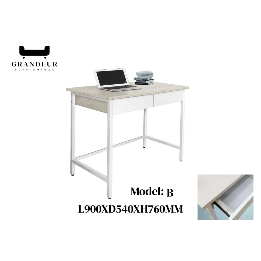 Compact and Stylish Study Table for Home Office Use  Multiple Designs & Sizes Grandeur Furnishings