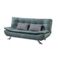 Modern Pet-Friendly Leather 3 Seater Sofa Bed Grandeur Furnishings