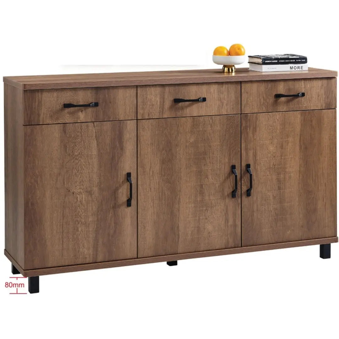 Versatile Side Cabinet - 3 Models Available in Stylish Wood Finish Grandeur Furnishings