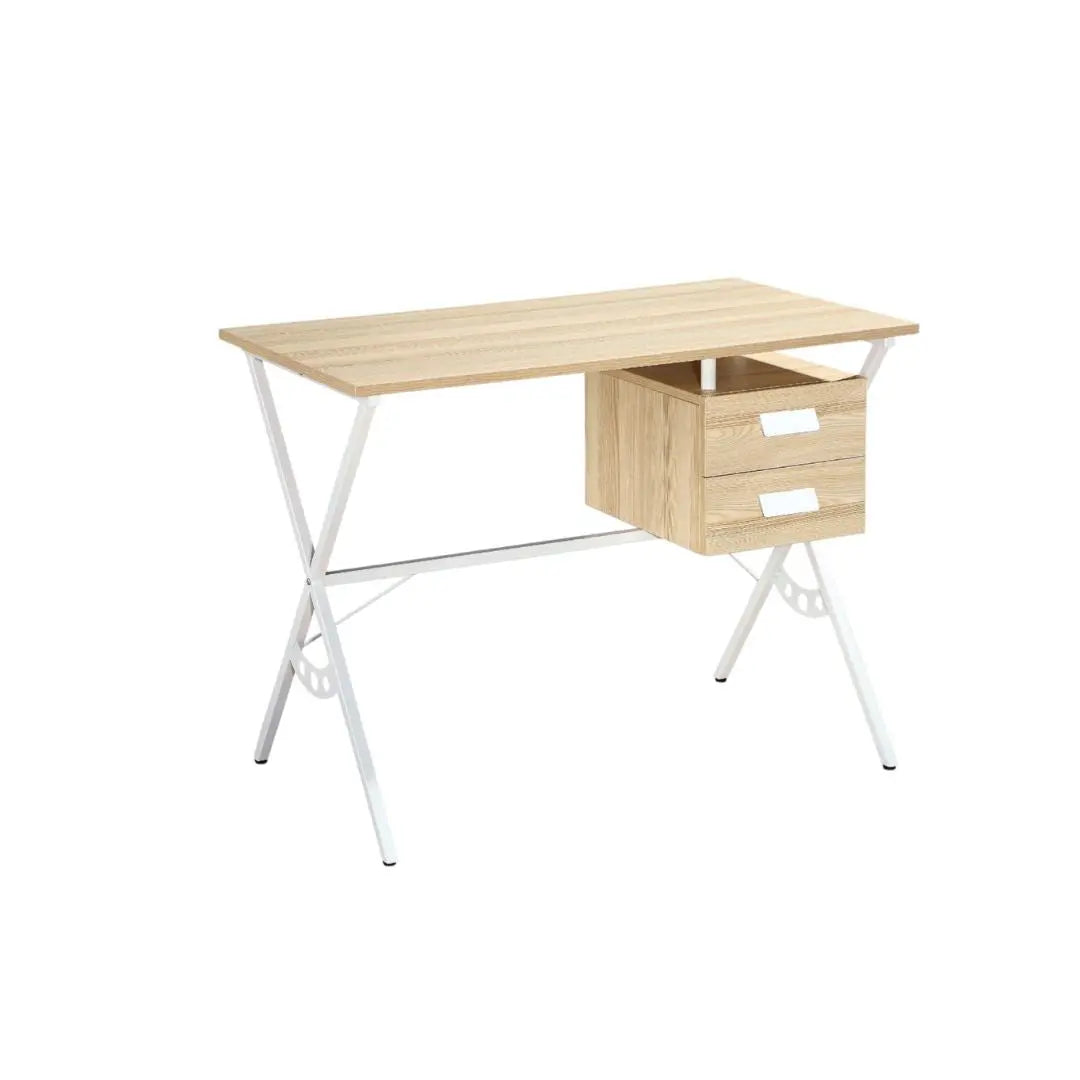Modern Home Office Desk Study Table with Storage / Keyboard Tray - Multiple Models Available Grandeur Furnishings