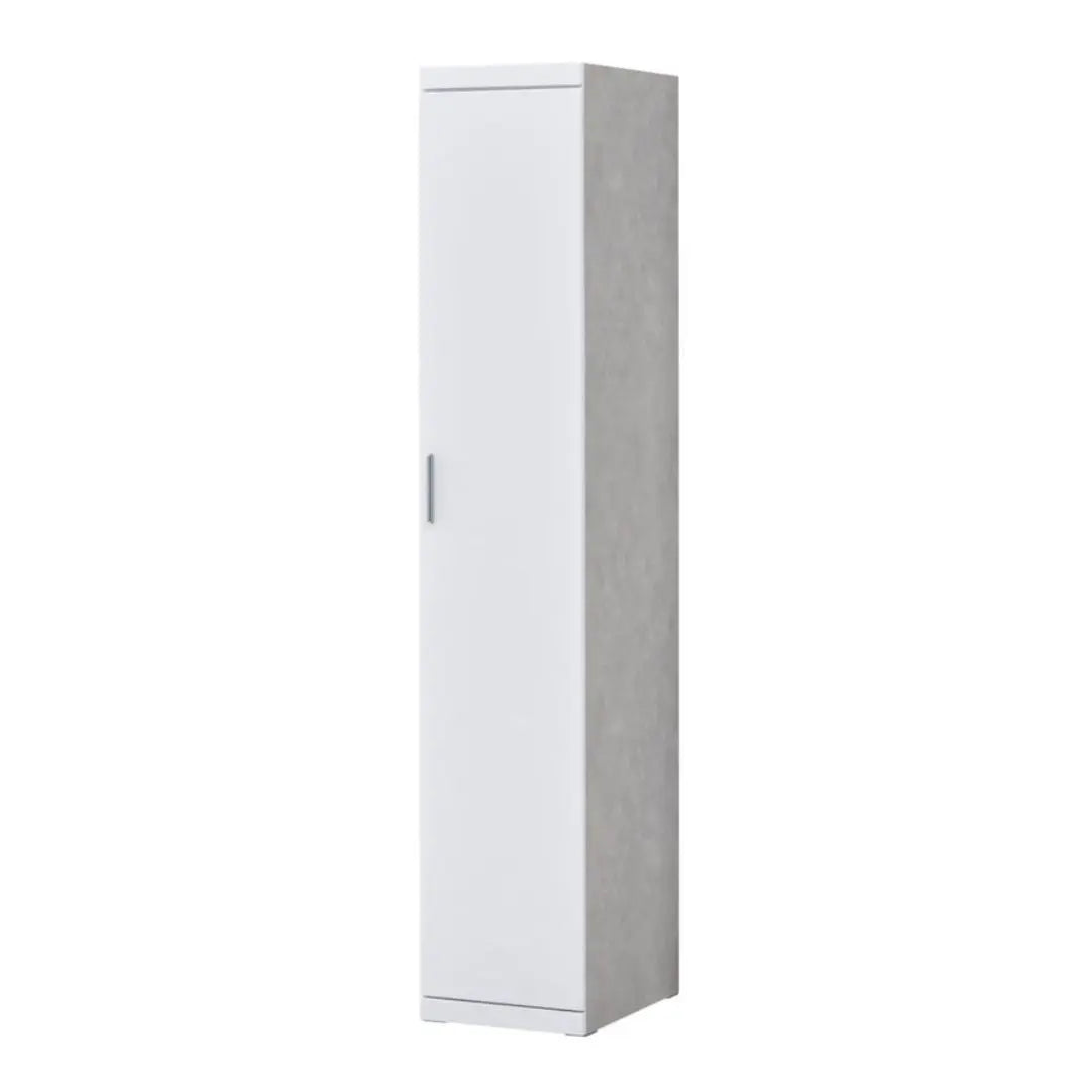 Modern White Wardrobe Collection Grandeur Furnishings