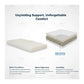 Modern Divan Bed with 8-Inch Foam Mattress | PU Leather Upholstered Bed Frame and Mattress Set Grandeur Furnishings