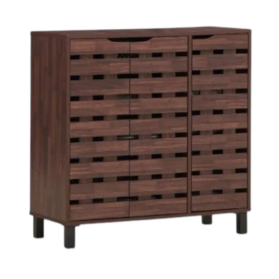 Modern Wooden Shoe Cabinet – Stylish and Spacious Storage Shoe Rack (6 Sizes) Grandeur Furnishings