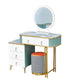 Vanity Table with LED Mirror & Sintered Stone Top Dressing Table 3 Colours Grandeur Furnishings