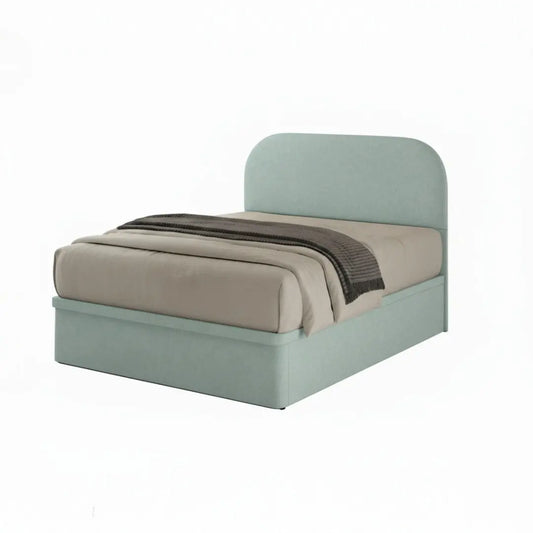 Minimalist Pet-Friendly Fabric Storage Bed Frame Grandeur Furnishings