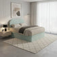 Minimalist Pet-Friendly Fabric Storage Bed Frame Grandeur Furnishings