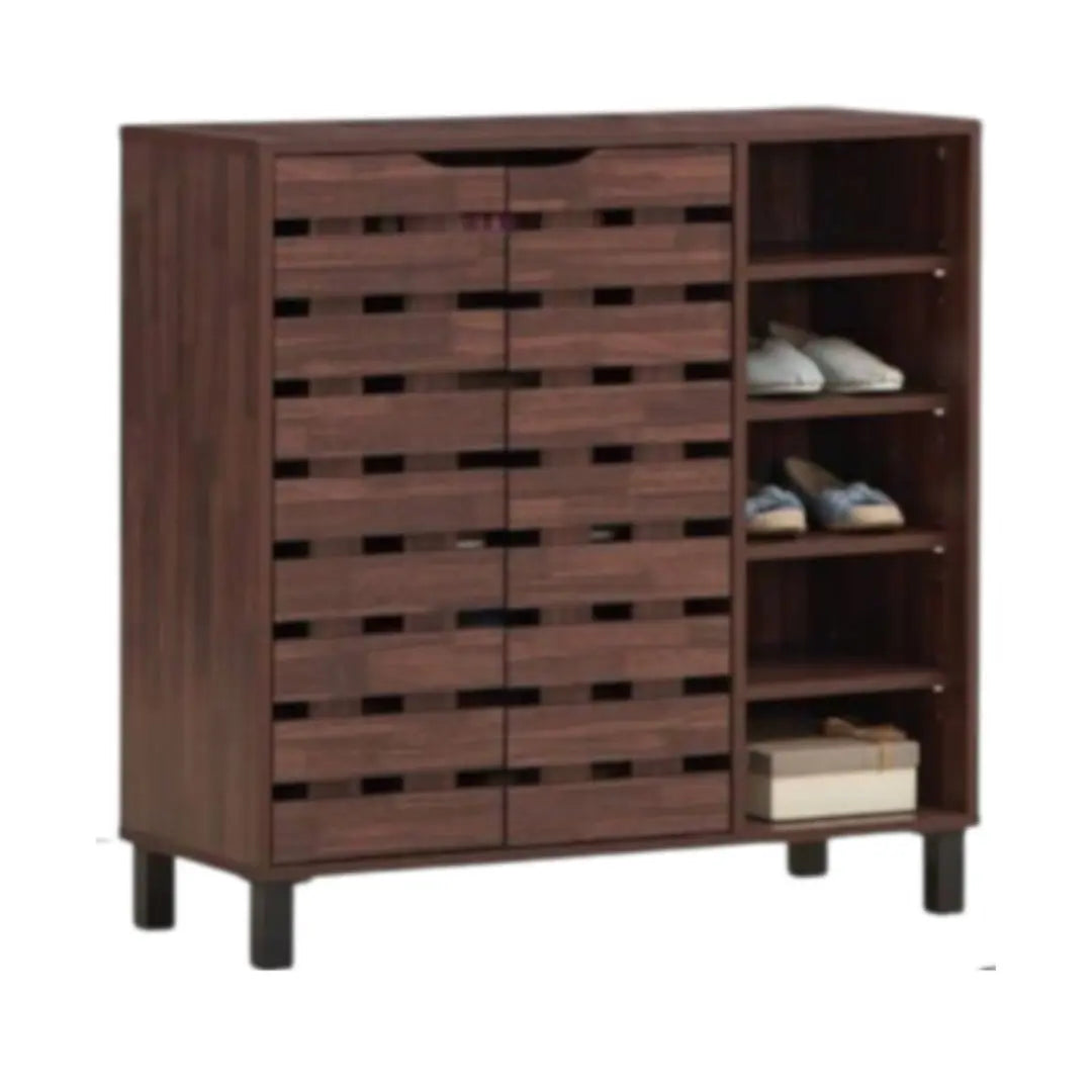 Modern Wooden Shoe Cabinet – Stylish and Spacious Storage Shoe Rack (6 Sizes) Grandeur Furnishings