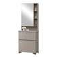 Dressing Table with Vanity Mirror & Storage Shelves Elegant Make Up Table Grandeur Furnishings