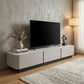 Marquis Luxury TV Console - Sintered Stone Top TV Cabinet | Modern Minimalist Entertainment Unit | Scratch Resistant | 3-Drawer Storage Grandeur Furnishings