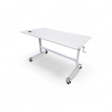 Height Adjustable Laptop & Study Table on Wheels Grandeur Furnishings