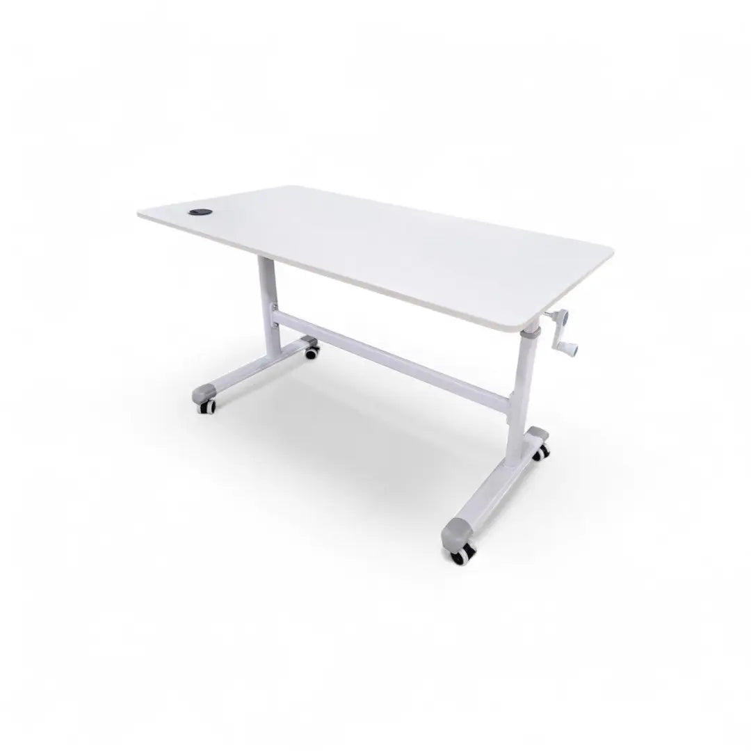 Height Adjustable Laptop & Study Table on Wheels Grandeur Furnishings