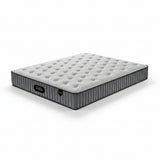 Snoova Comfort mattress with quilted white top and dark grey sides