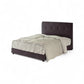 Minimalist upholstered bed with padded button-tufted headboard Grandeur Furnishings