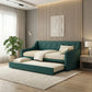 Lunero Day Bed with Pull-Out Trundle | 2-in-1 Space Saving Grandeur Furnishings