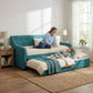Lunero Day Bed with Pull-Out Trundle | 2-in-1 Space Saving Grandeur Furnishings