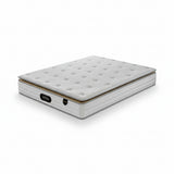 Snoova Deluxe pillow-top mattress with gold-coloured edge trim