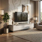 Opale Modern Minimalist TV Console – Sintered Stone Entertainment Unit with Integrated Grip Handles Grandeur Furnishings