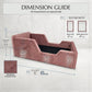 Elyssia Upholstered Daybed Frame with Side Storage Pocket Grandeur Furnishings