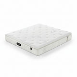 White Snoova NeuroTech mattress with quilted top, angled view
