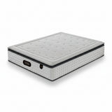 Snoova Prestige pillow-top mattress with dark edge piping