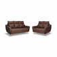 FREYA Premium Fabric Sofa | Modern Living Room Couch & L-Shape Stool Set