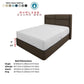 Avalise Upholstered Divan Bed Set – Moisture-Proof Fabric & Modern Headboard Grandeur Furnishings
